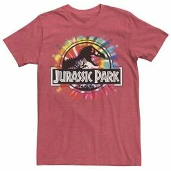 Licensed Character Men's Jurassic Park Classic Logo Tie Dye Graphic Tee Navy -Licensed Character Shop unnamed file 25330