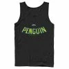 Licensed Character Men's DC Comics Batman Penguin Text Logo Tank Top Red -Licensed Character Shop unnamed file 25350