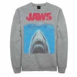 Licensed Character Men's Jaws Movie Poster Sweatshirt Black -Licensed Character Shop unnamed file 25387