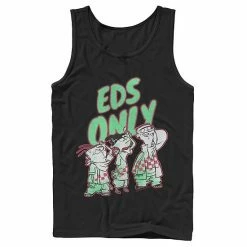 Licensed Character Men's Ed, Edd & Eddy Eds Only Portrait Tank Royal