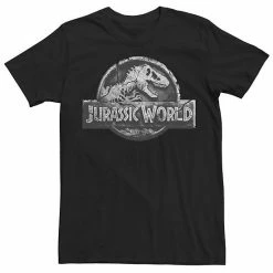 Licensed Character Men's Jurassic World Two Return Stone Logo Tee Red -Licensed Character Shop unnamed file 25437