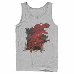 Licensed Character Mens Jurassic Park T-Rex Red Safari Collage Tank Top 10 Licensed Character Mens Jurassic Park T-Rex Red Safari Collage Tank Top -Licensed Character Shop unnamed file 25458