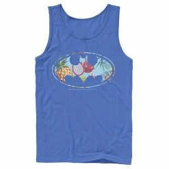 Licensed Character Men's DC Comics Batman Dragon Fruit Logo Tank Top Royal -Licensed Character Shop unnamed file 25489