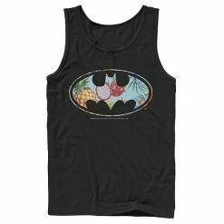 Licensed Character Men's DC Comics Batman Dragon Fruit Logo Tank Top Royal -Licensed Character Shop unnamed file 25491