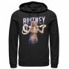 Licensed Character Men's Britney Spears Snake Portrait Hoodie Red -Licensed Character Shop unnamed file 25504