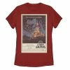 Licensed Character Juniors'Star Wars La Guerra De Las Galaxias Movie Poster Tee Black -Licensed Character Shop unnamed file 25529