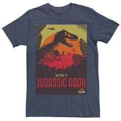 Licensed Character Men's Jurassic Park Welcome T-Rex Sunset Tee Cardinal -Licensed Character Shop unnamed file 25538
