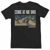 Licensed Character Men's Jurassic World Come At Me Bro Movie Still Graphic Tee Black -Licensed Character Shop unnamed file 25555