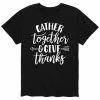 Licensed Character Men's Gather Together Give Thanks Tee Black -Licensed Character Shop unnamed file 2556