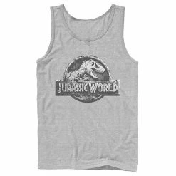 Licensed Character Men's Jurassic World Two Return Stone Logo Tank Royal -Licensed Character Shop unnamed file 25597
