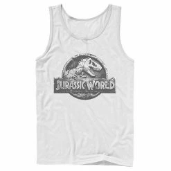 Licensed Character Men's Jurassic World Two Return Stone Logo Tank Royal -Licensed Character Shop unnamed file 25598