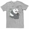 Licensed Character Men's Cartoon Network We Bare Bears Like Like Like Texting Graphic Tee Athletic Heather