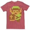 Licensed Character Men's Nintendo Legend Of Zelda Pixelated Link Portrait Tee Royal -Licensed Character Shop unnamed file 25621