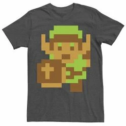 Licensed Character Men's Nintendo Legend Of Zelda Pixelated Link Portrait Tee Royal -Licensed Character Shop unnamed file 25624