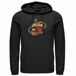 Licensed Character Men's Fortnite Durrr Burger Logo Hoodie Charcoal Heather -Licensed Character Shop unnamed file 25629