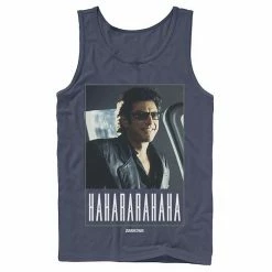 Licensed Character Men's Jurassic Park Ian Malcolm Hahararahaha Tank Red -Licensed Character Shop unnamed file 25638