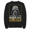 Licensed Character Men's Star Wars Darth Vader El Jefe Portrait Sweatshirt Navy -Licensed Character Shop unnamed file 25700