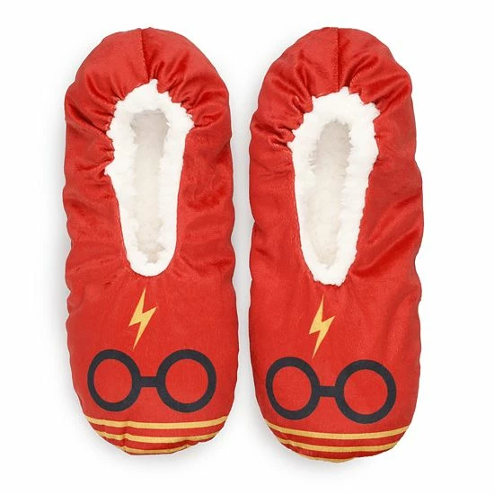 Licensed Character Men's Harry Potter "Happy Christmas" Slipper Socks 3 Licensed Character Men's Harry Potter "Happy Christmas" Slipper Socks