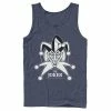 Licensed Character Men's DC Comics Joker Smiling Classic Poster Tank Top Royal