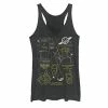 Licensed Character Disney / Pixar's Toy Story Juniors' Aliens Claw Master Map Tank Top Tahiti Blue -Licensed Character Shop unnamed file 25754