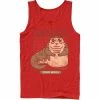 Licensed Character Men's Star Wars Jabba The Hutt Cartoon Cute Portrait Grid Tank Royal -Licensed Character Shop unnamed file 25769