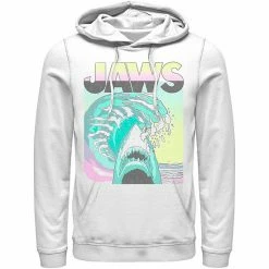 Licensed Character Men's Jaws 80s Jaws Vintage Poster Hoodie Athletic Heather -Licensed Character Shop unnamed file 25803