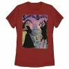 Licensed Character Juniors' Disney's Sleeping Beauty Aurora Maleficent Graphic Tee White