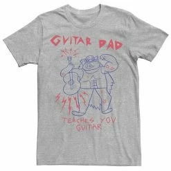 Licensed Character Men's Cartoon Network Steven Universe Guitar Dad Tee Athletic Heather -Licensed Character Shop unnamed file 25815