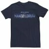 Licensed Character Men's Star Wars The Mandalorian Season 2 Logo Tee Charcoal -Licensed Character Shop unnamed file 25835