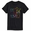 Licensed Character Men's Pokemon Character Grid Tee -Licensed Character Shop unnamed file 2584