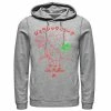 Licensed Character Men's Jurassic Park Kanji T-Rex Outline Hoodie Black -Licensed Character Shop unnamed file 25880