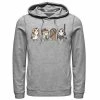 Licensed Character Men's Star Wars Cute Porgs Dressed As Characters Portrait Hoodie Black -Licensed Character Shop unnamed file 25884