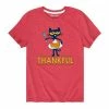 Licensed Character Boys 8-20 Pete The Cat Pumpkin Pie Graphic Tee Heather Red -Licensed Character Shop unnamed file 2589