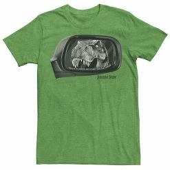 Licensed Character Men's Jurassic Park T-Rex In Car Side Mirror Tee Cardinal -Licensed Character Shop unnamed file 25901