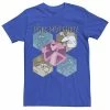 Licensed Character Men's Pink Panther Hexagonal Portraits Graphic Tee Royal -Licensed Character Shop unnamed file 25925
