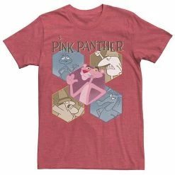 Licensed Character Men's Pink Panther Hexagonal Portraits Graphic Tee Royal -Licensed Character Shop unnamed file 25929