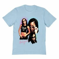 Licensed Character Men's Aaliyah Tee White -Licensed Character Shop unnamed file 25989