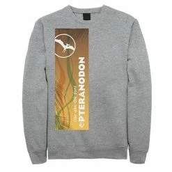 Licensed Character Men's Jurassic World Pteranodon Right Panel Sweatshirt Black -Licensed Character Shop unnamed file 26056