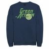 Licensed Character Men's DC Comics The Green Arrow Vintage Text Poster Fleece Sweatshirt Black -Licensed Character Shop unnamed file 26059