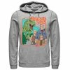 Licensed Character Men's Jurassic Park Vintage Characters Life Finds A Way Hoodie Black -Licensed Character Shop unnamed file 26128