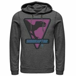 Licensed Character Men's Jurassic World Indoraptor Silhouette Hoodie Navy -Licensed Character Shop unnamed file 26139