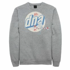 Licensed Character Men's Jurassic World Vintage Mr. DNA Logo Sweatshirt Black -Licensed Character Shop unnamed file 26144