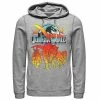 Licensed Character Men's Jurassic World Two Dino Charging Comic Pop Hoodie Athletic Heather -Licensed Character Shop unnamed file 26149