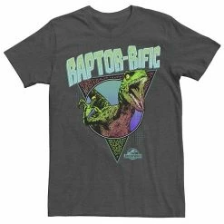 Licensed Character Men's Jurassic World 80's Retro Raptor-rific Dino Graphic Tee Kelly -Licensed Character Shop unnamed file 26167