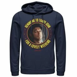 Licensed Character Men's Jurassic Park Remind Me To Thank John Hoodie Navy -Licensed Character Shop unnamed file 26218