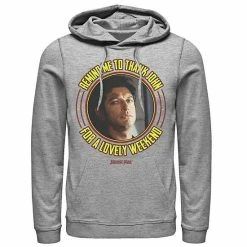 Licensed Character Men's Jurassic Park Remind Me To Thank John Hoodie Navy -Licensed Character Shop unnamed file 26219