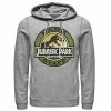 Licensed Character Men's Jurassic Park Staff Icon T-Rex Skeleton Graphic Pullover Hoodie Athletic Heather -Licensed Character Shop unnamed file 26221