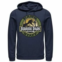Licensed Character Men's Jurassic Park Staff Icon T-Rex Skeleton Graphic Pullover Hoodie Athletic Heather -Licensed Character Shop unnamed file 26222