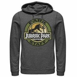 Licensed Character Men's Jurassic Park Staff Icon T-Rex Skeleton Graphic Pullover Hoodie Athletic Heather -Licensed Character Shop unnamed file 26223