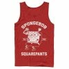 Licensed Character Men's Nickelodeon SpongeBob SquarePants Excited Established 99 Tank Red -Licensed Character Shop unnamed file 26242